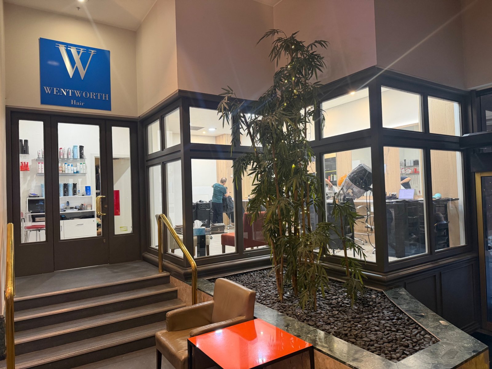 Inside Wentworth Hair salon